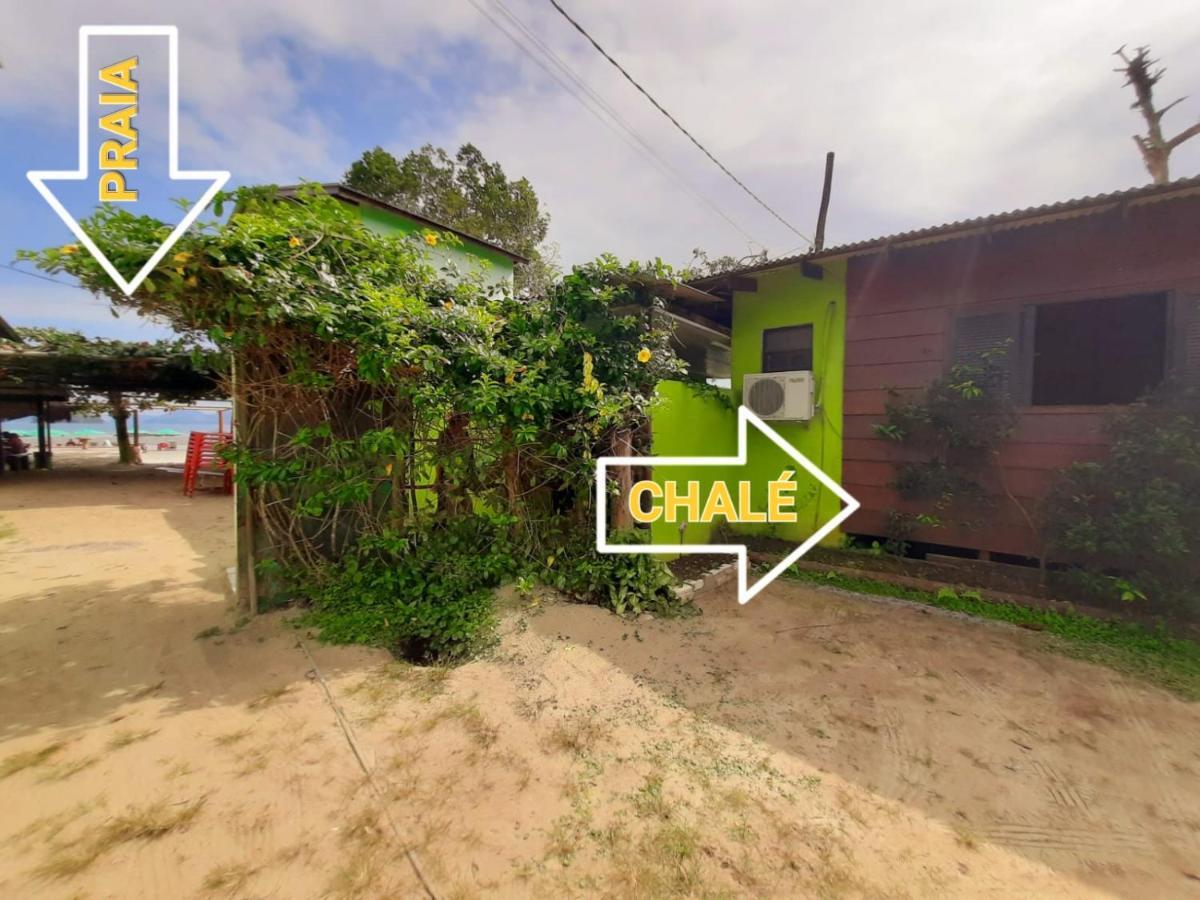 827 Chale Pe Na Areia, Completo Na Praia Do Estaleiro Em Ubatuba - 1 Dormitorio, 1 Banheiro, 1 Vaga De Garagem Exterior photo