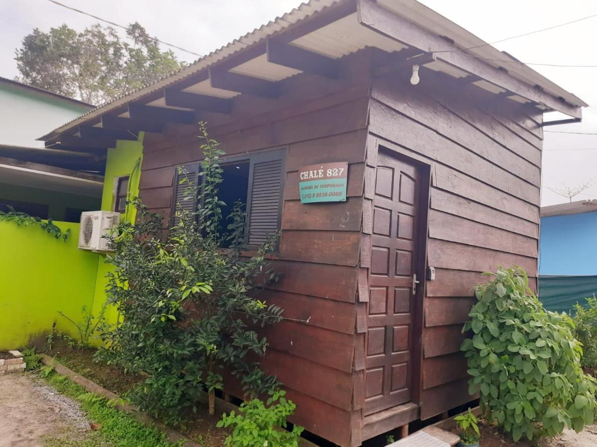 827 Chale Pe Na Areia, Completo Na Praia Do Estaleiro Em Ubatuba - 1 Dormitorio, 1 Banheiro, 1 Vaga De Garagem Exterior photo